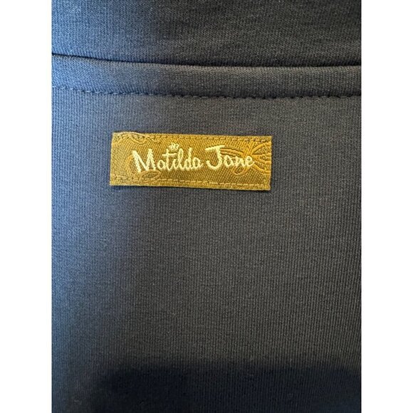 Matilda Jane Jacket Women Medium Navy‎ Blue A Million Little Things Coat Preppy - Picture 12 of 15